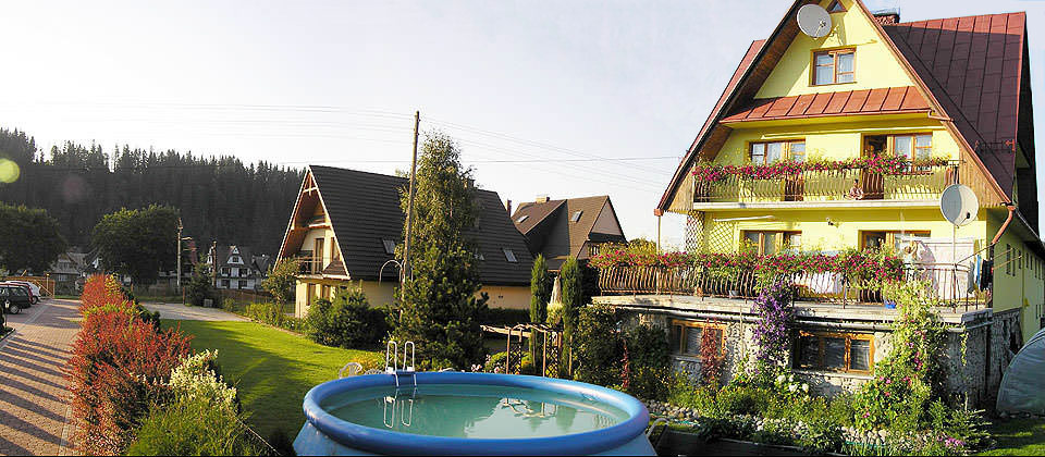 Willa Anna en Poronin alojamiento montañas montañas Tatra Zakopane ocio vacaciones en Polonia